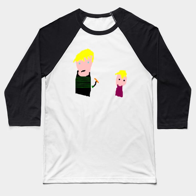 Charlie & Lola Baseball T-Shirt by BernardoBritto